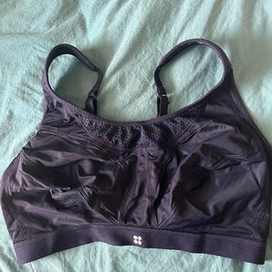 Navy Sweaty Betty sports bra